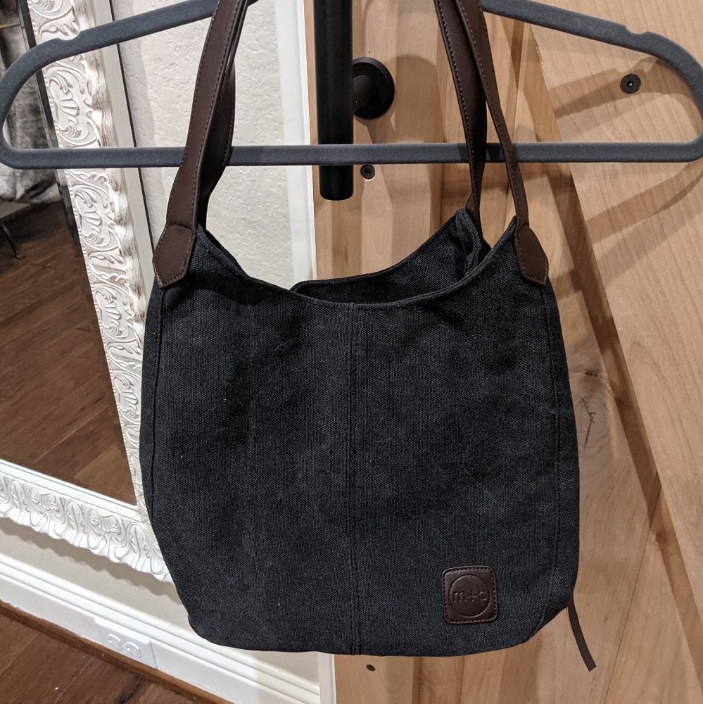 Modern+Chic gray shoulder bag